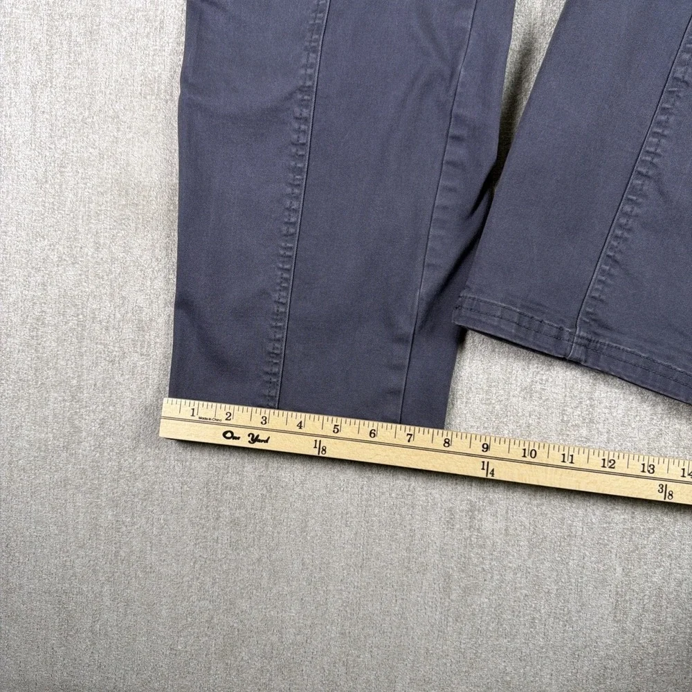 Democracy Pants Women Size 16W Gray Ab Solution Straight Utility Double Knee